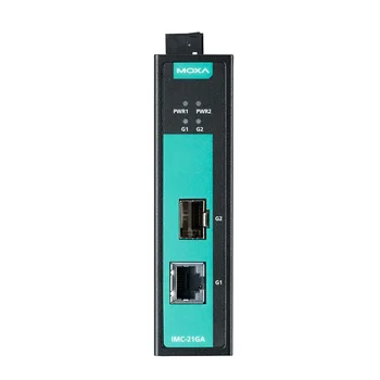 IMC-21GA Медиаконвертер Gigabit Ethernet 10/100/1000BaseTX в 100/1000BaseSFP в металлическом корпусе MOXA IMC-21GA Медиаконвертер Gigabit Ethernet 10/100/1000BaseTX в 100/1000BaseSFP в металлическом корпусе MOXA